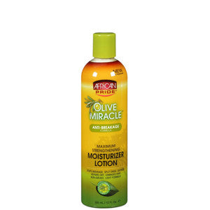 African Pride Olive Miracle Maximum Strengthening Moisturizer Lotion 355g - ALL THINGS HAIR LTD