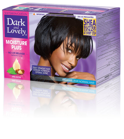 Dark and Lovely Moisture Plus No-Lye Relaxer Kit - Regular - ALL THINGS HAIR LTD