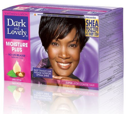 Dark and Lovely Moisture Plus No-Lye Relaxer Kit Super – ALL
