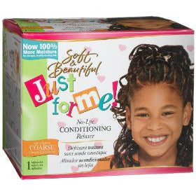 Just For Me! No-Lye Conditioning Relaxer Kit - Coarse - ALL THINGS HAIR LTD