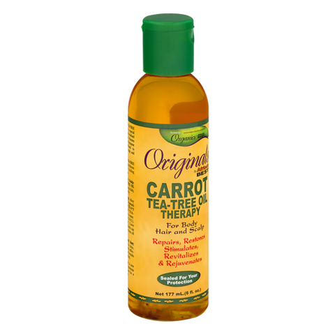 Africa's Best Organics Carrot-Tea Tree Oil 6oz - ALL THINGS HAIR LTD