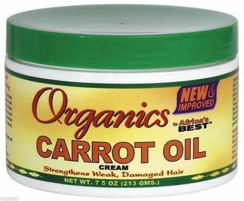 Africa's Best Organics Carrot Oil Cream 7.5oz - ALL THINGS HAIR LTD