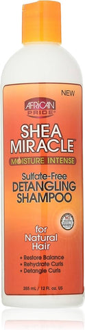African Pride Shea Miracle Detangling Shampoo 355ml