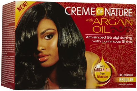 Creme of Nature Argan Oil No Lye Relaxer Regular - ALL THINGS HAIR LTD 