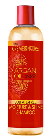 Creme of Nature Argan Oil Sulfate-Free Moisture & Shine Shampoo 12 0Z