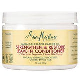 Shea Moisture Jamaican Black Castor Oil Strengthen and Restore Leave-In Conditioner - ALL THINGS HAIR LTD 