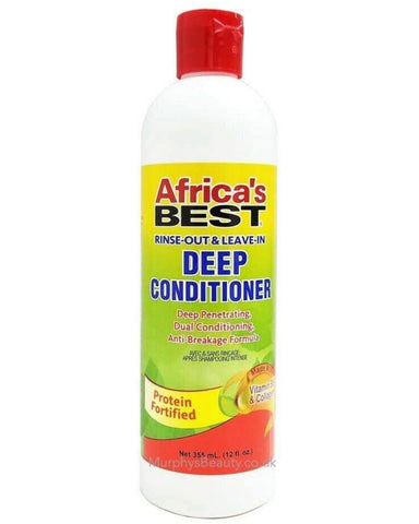 Africa's Best Rinse-Out & Leave-In Deep Conditioner 12Oz