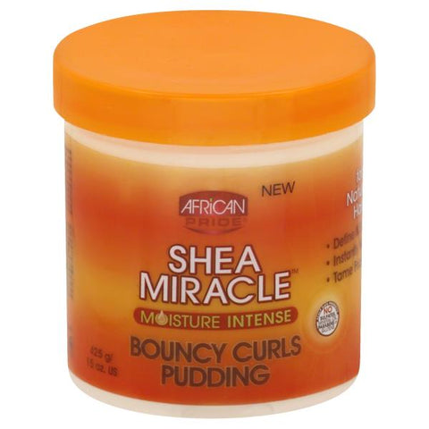 African Pride Shea Butter Miracle Bouncy Curls Pudding 425g - ALL THINGS HAIR LTD 